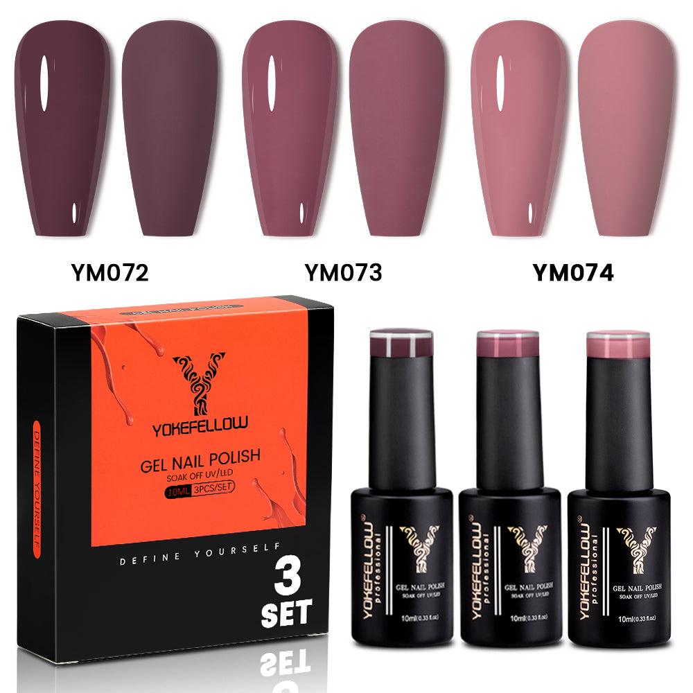 Nude Series-3 Colors Gel Polish Set