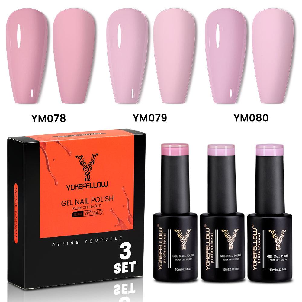 Nude Series-3 Colors Gel Polish Set