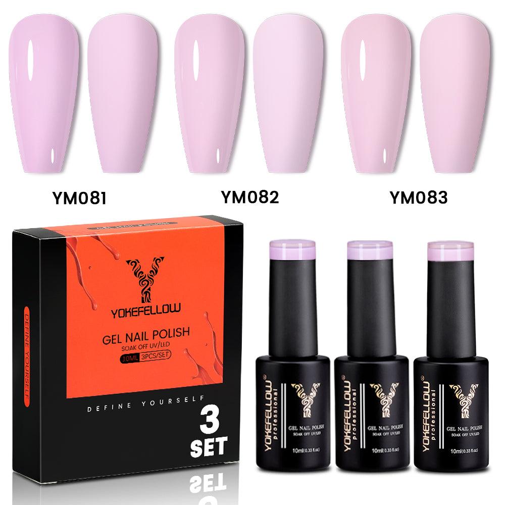 Nude Series-3 Colors Gel Polish Set