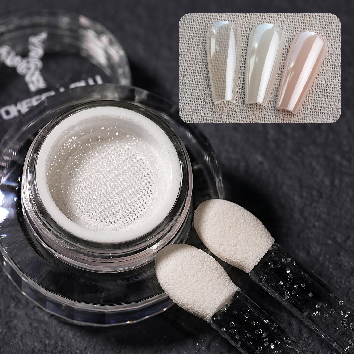 GleamTap Cushion Chrome Nail Powder-GT111-GT311