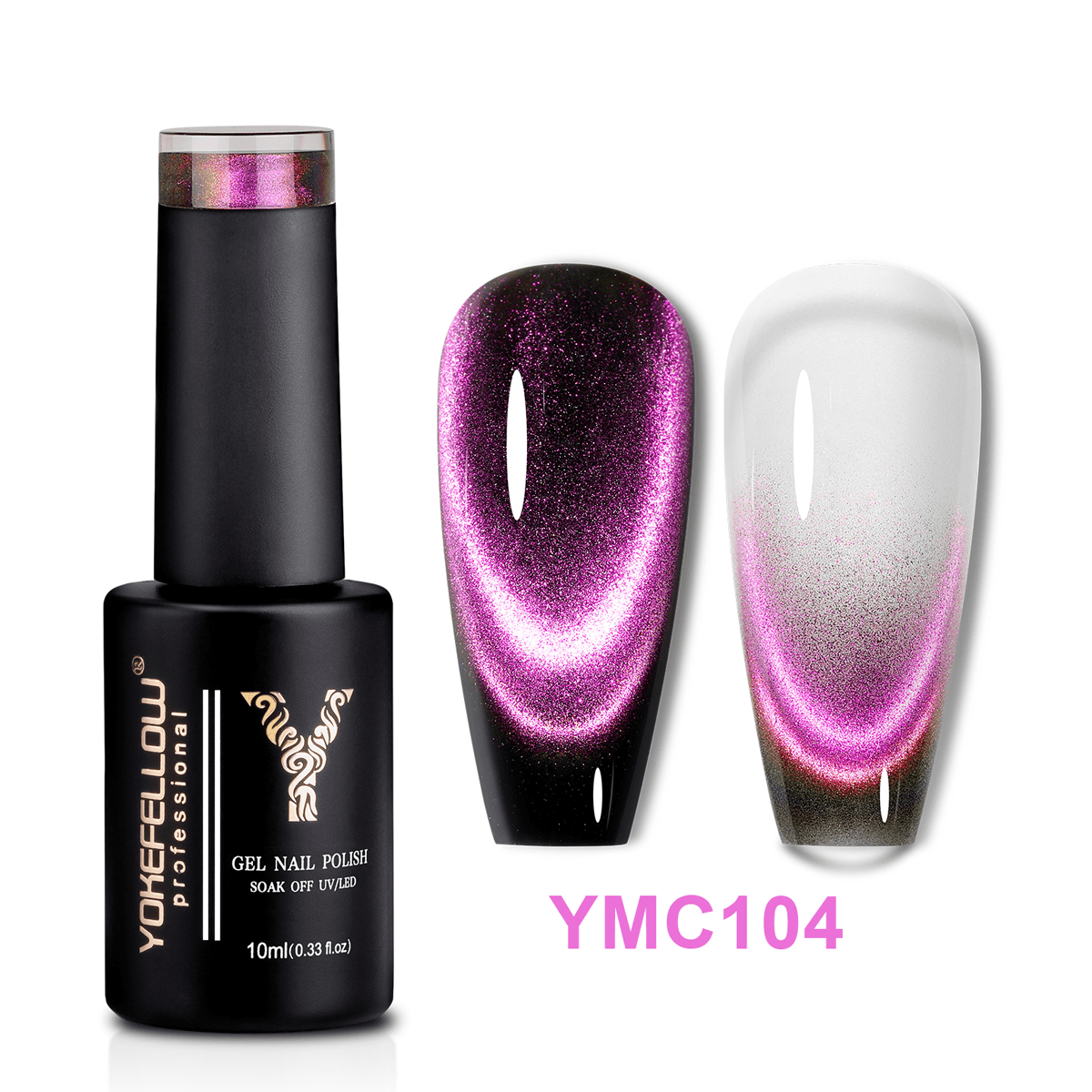 Smalto in gel magnetico Dreamland Cat da 10 ml-YMC104