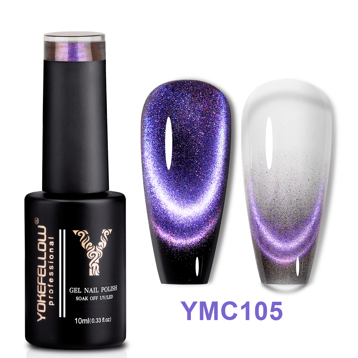 Smalto in gel magnetico Dreamland Cat da 10 ml-YMC105