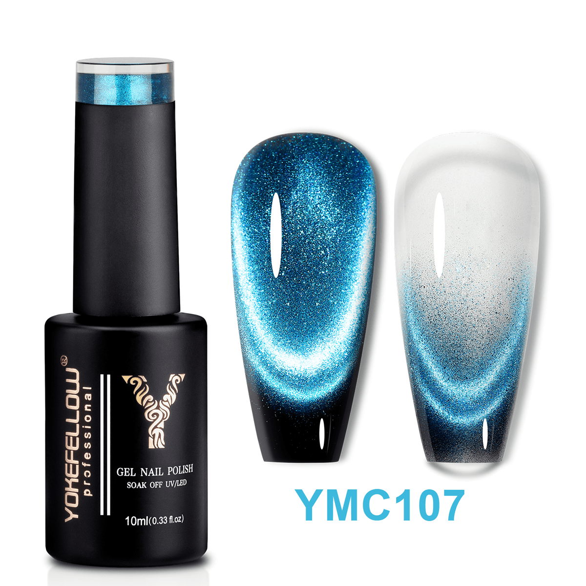Smalto in gel magnetico Dreamland Cat da 10 ml-YMC107