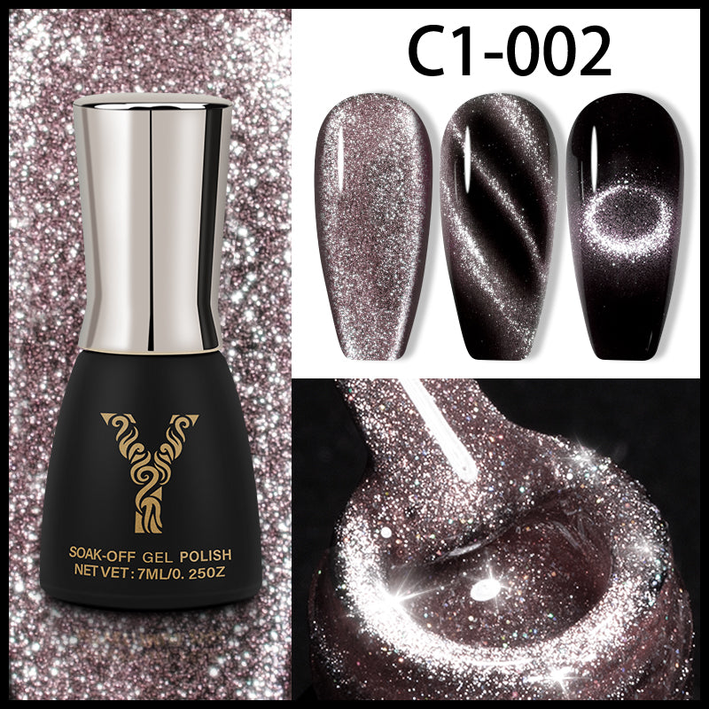 7ml 9D cat magnetic nail gel polish - YokefellowBeauty