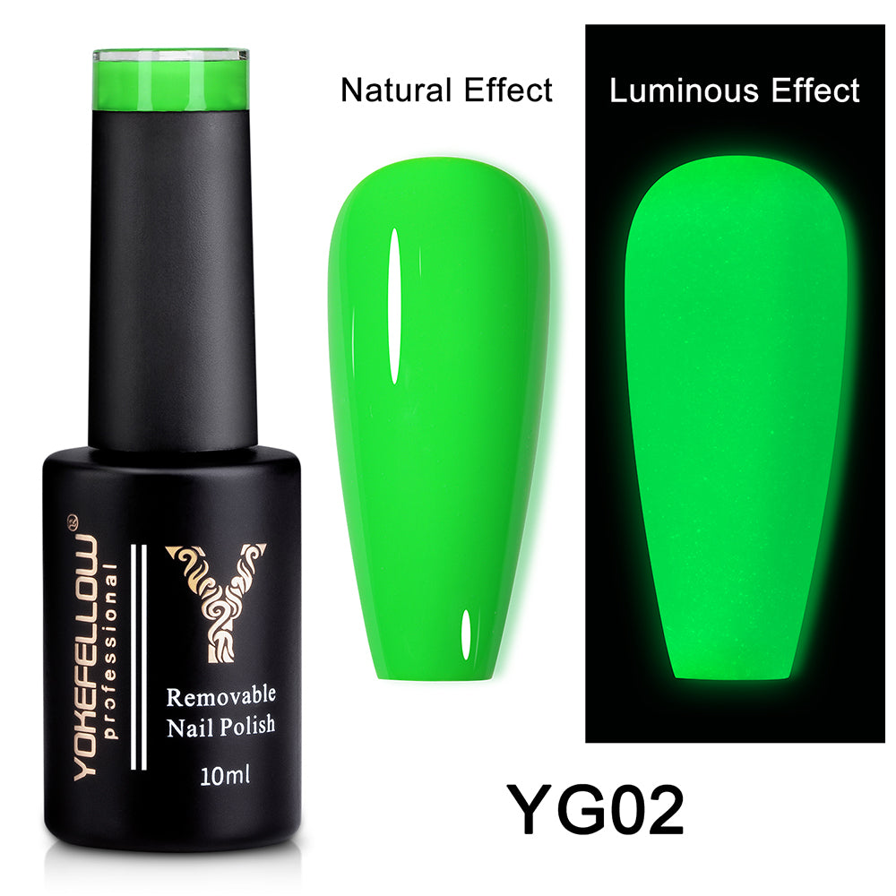 10ML Luminous Gel Polish-YG02 - YokefellowBeauty