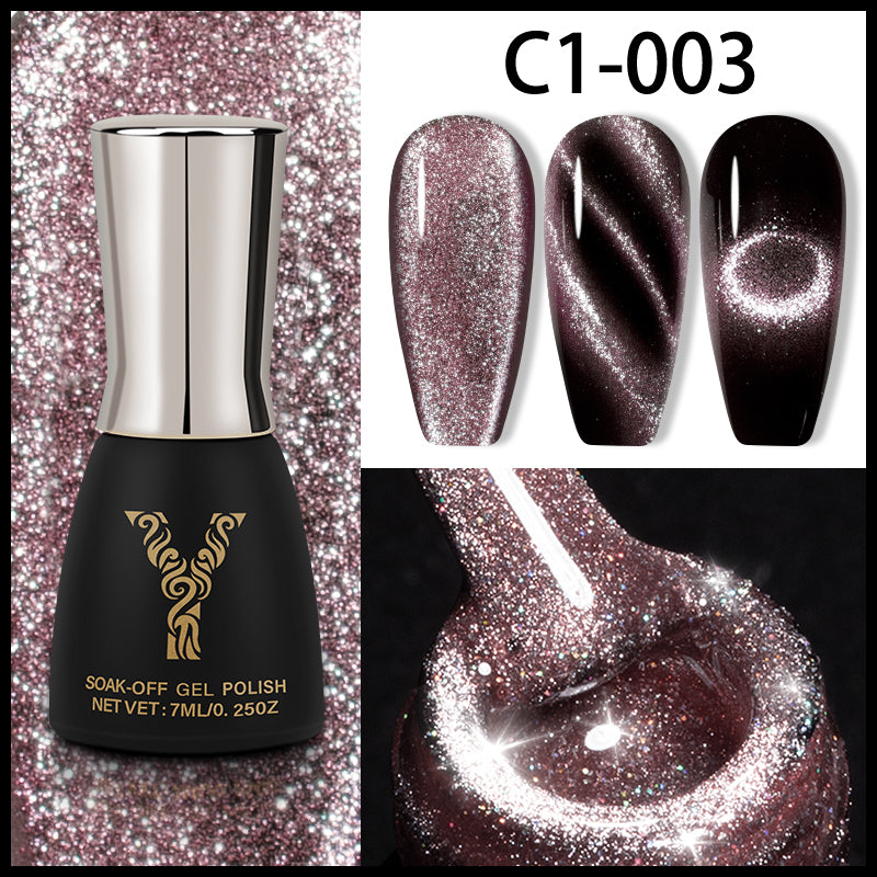 7ml 9D cat magnetic nail gel polish - YokefellowBeauty