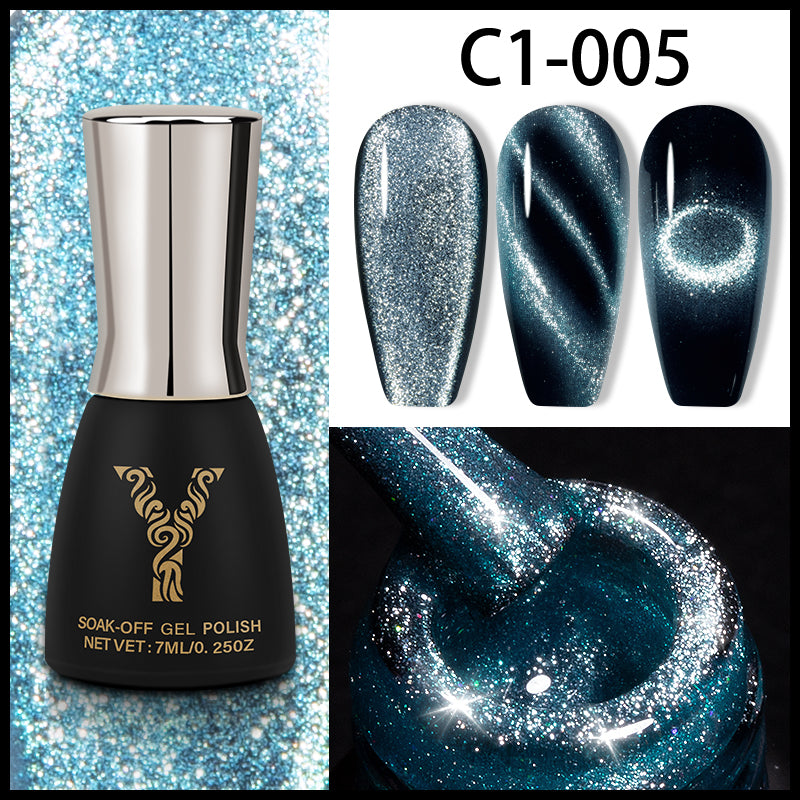 7ml 9D cat magnetic nail gel polish - YokefellowBeauty