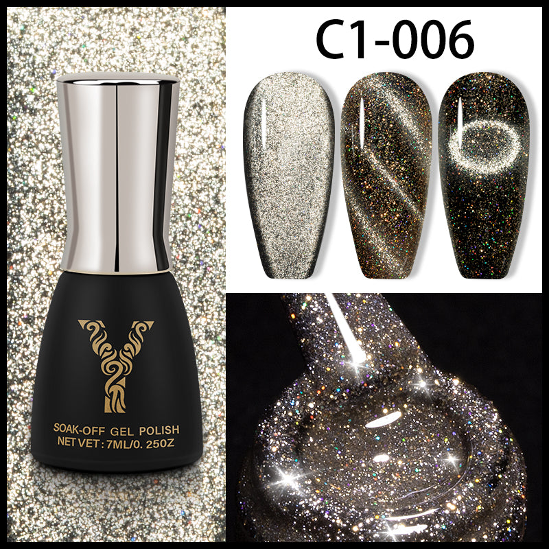 7ml 9D cat magnetic nail gel polish - YokefellowBeauty