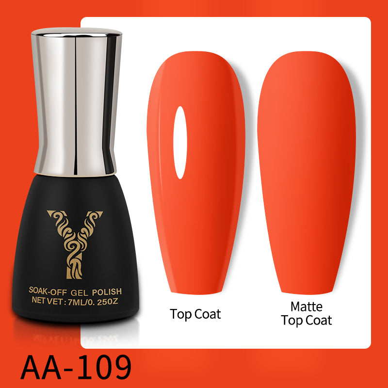 7ml 128 colors solid color nail gel polish (AA065-AA128) - YokefellowBeauty