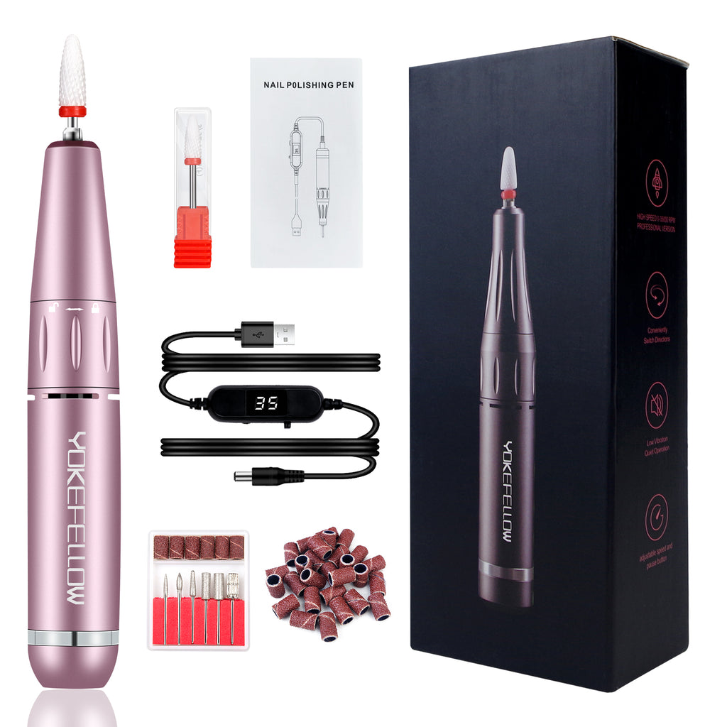 35000RPM Electric Nail Drill Pen-YK-301P - YokefellowBeauty