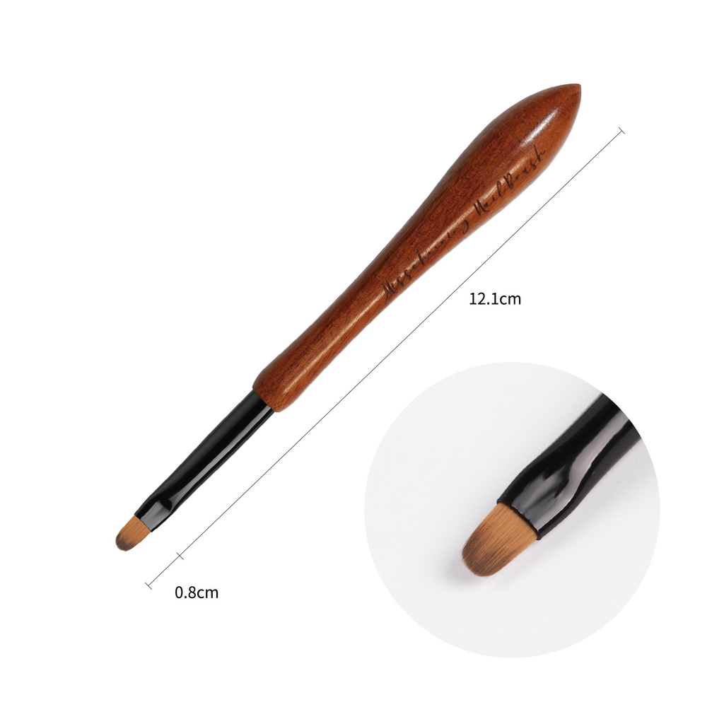 Wood Handle Nail Brush-B-019 - YokefellowBeauty