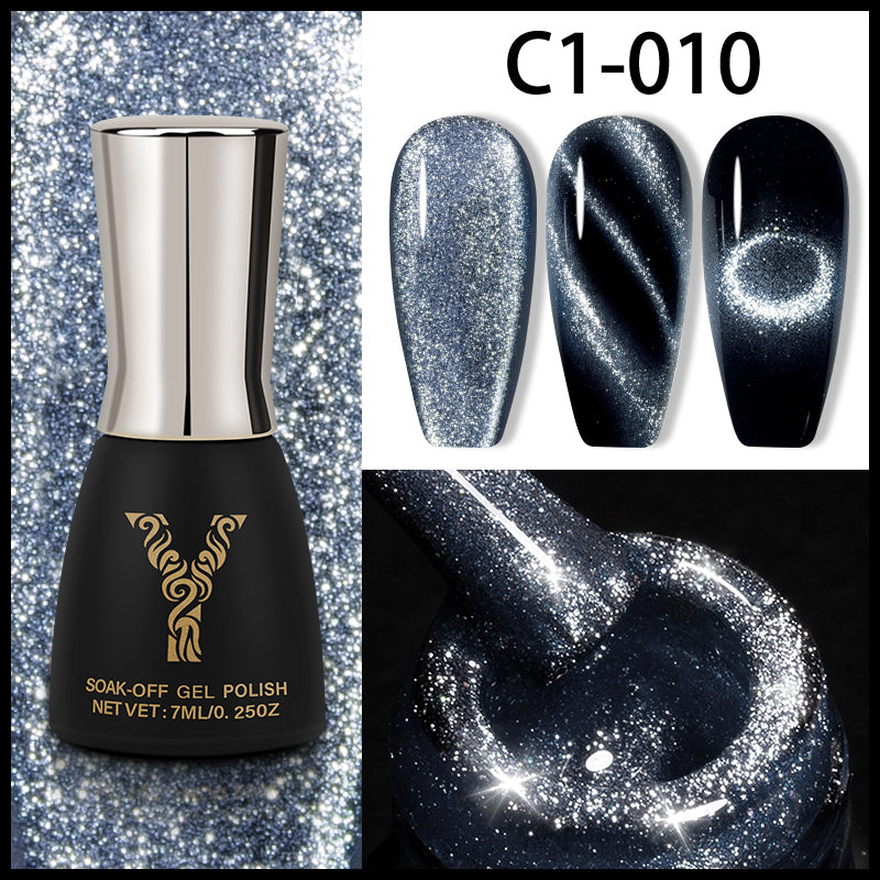 7ml 9D cat magnetic nail gel polish - YokefellowBeauty