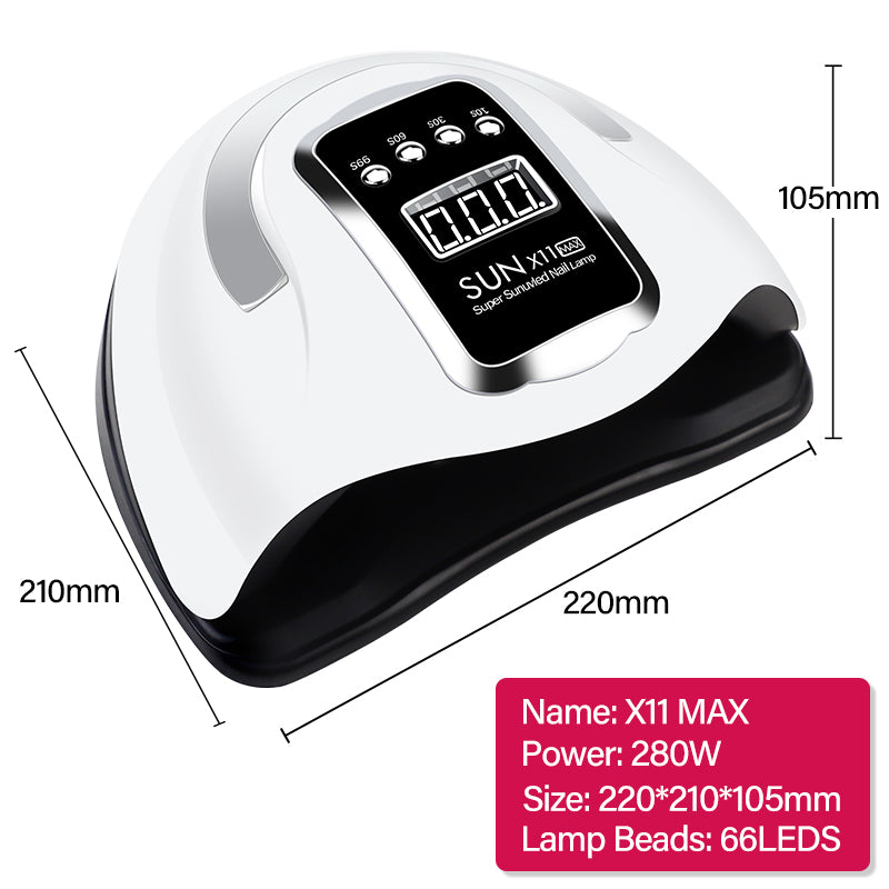 280W Electric Nail Lamp-SUN X11 Max - YokefellowBeauty