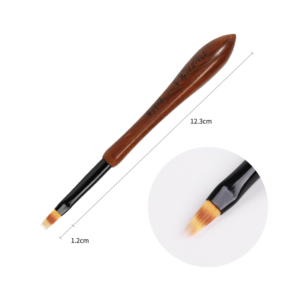 Wood Handle Nail Brush-B-019 - YokefellowBeauty