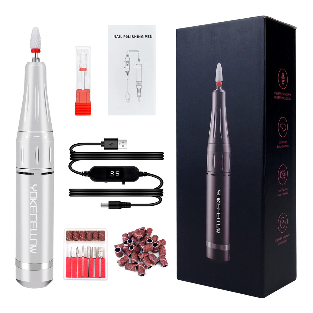 35000RPM  Electric Nail Drill Pen-YK-201P - YokefellowBeauty