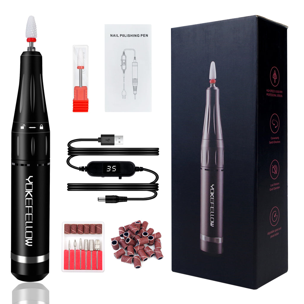 35000RPM  Electric Nail Drill Pen-YK-201P - YokefellowBeauty