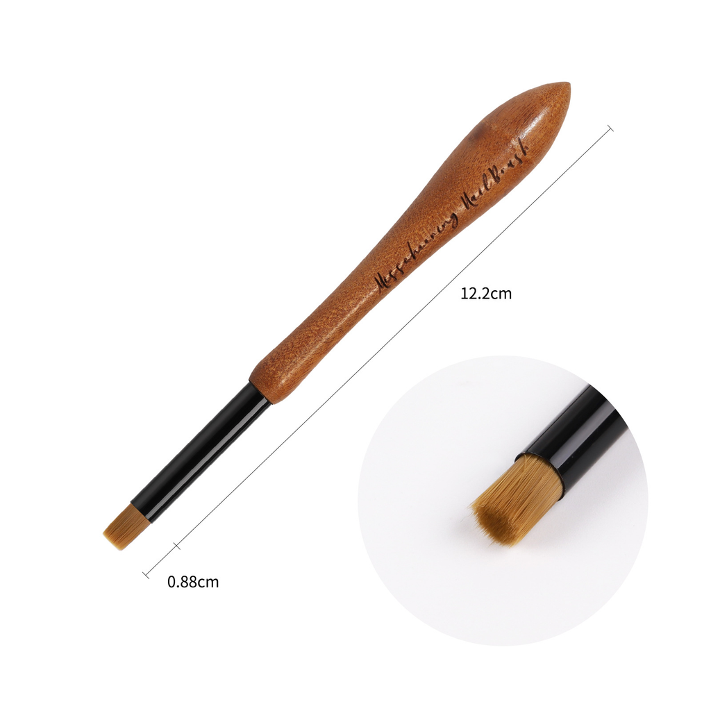 Wood Handle Nail Brush-B-019 - YokefellowBeauty