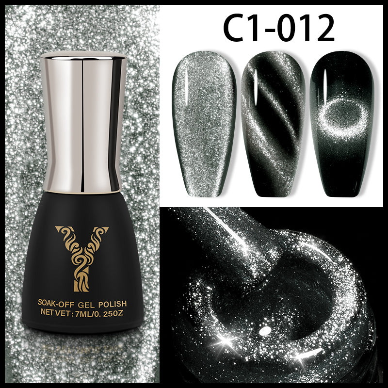 7ml 9D cat magnetic nail gel polish - YokefellowBeauty