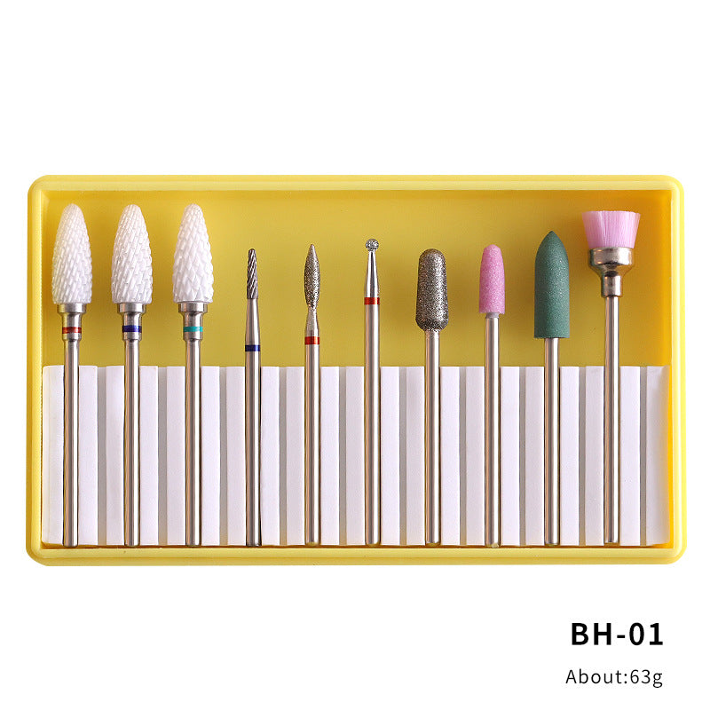 Nail Drill Bits Set-BH01-08 - YokefellowBeauty