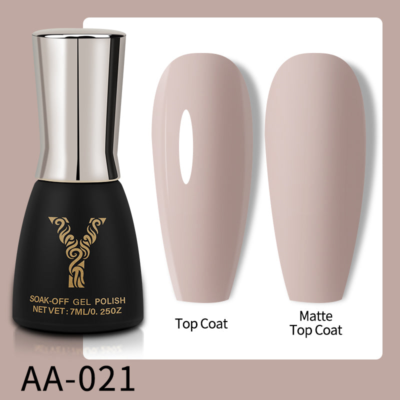 7ml 128 colors solid color nail gel polish (AA001-AA064) - YokefellowBeauty