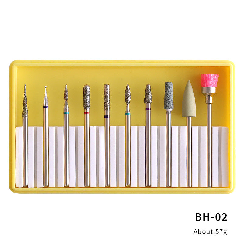 Nail Drill Bits Set-BH01-08 - YokefellowBeauty