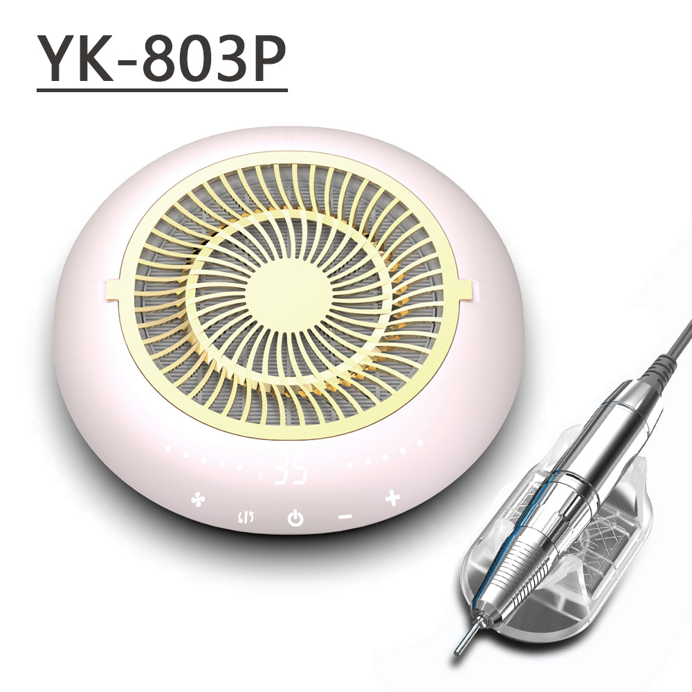 45W 2 In 1 Nail Dust Collector-803P - YokefellowBeauty