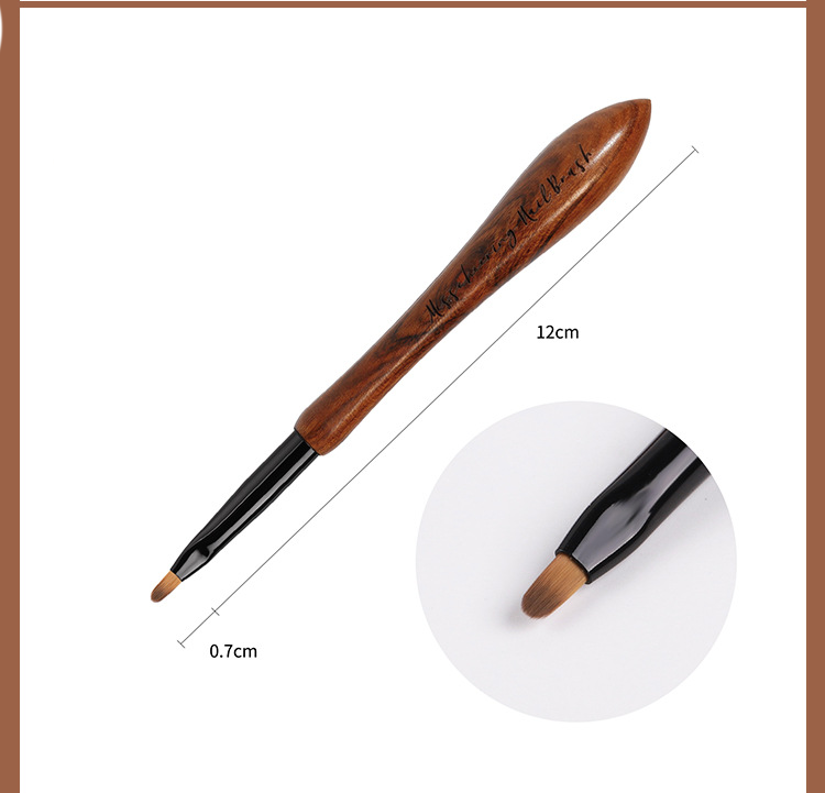 Wood Handle Nail Brush-B-019 - YokefellowBeauty