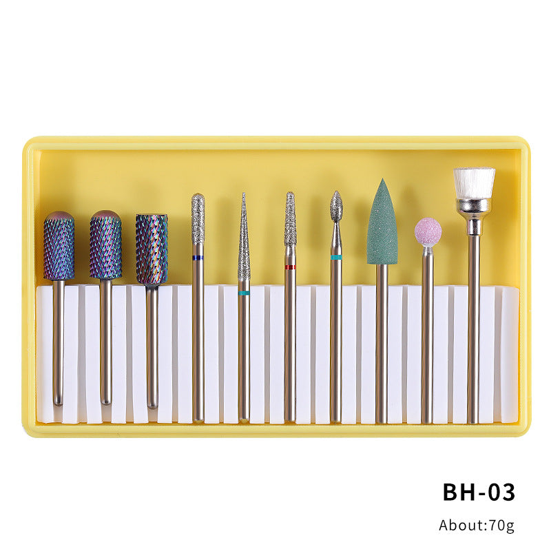 Nail Drill Bits Set-BH01-08 - YokefellowBeauty