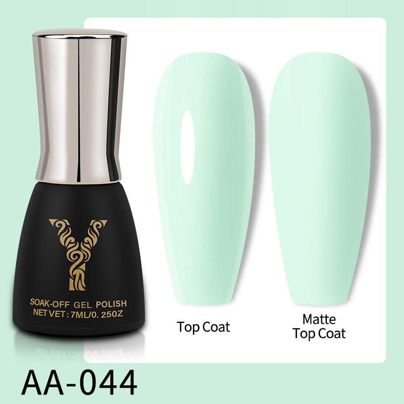 7ml 128 colors solid color nail gel polish (AA001-AA064) - YokefellowBeauty