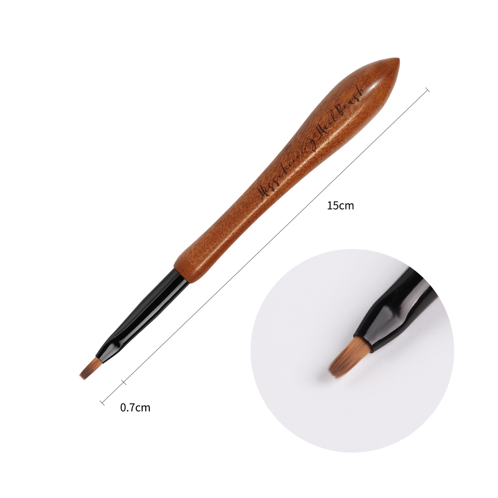 Wood Handle Nail Brush-B-019 - YokefellowBeauty