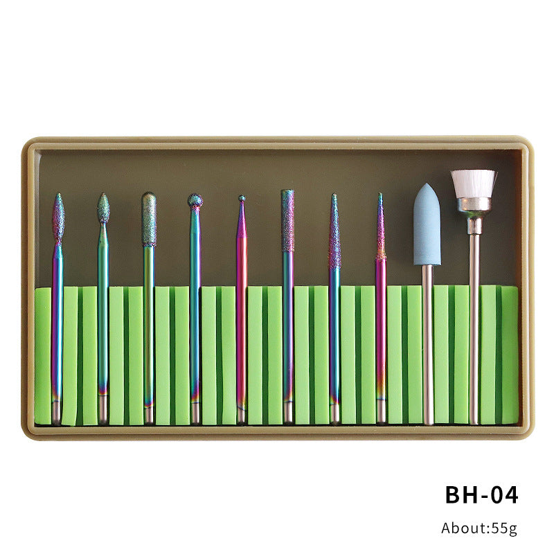 Nail Drill Bits Set-BH01-08 - YokefellowBeauty