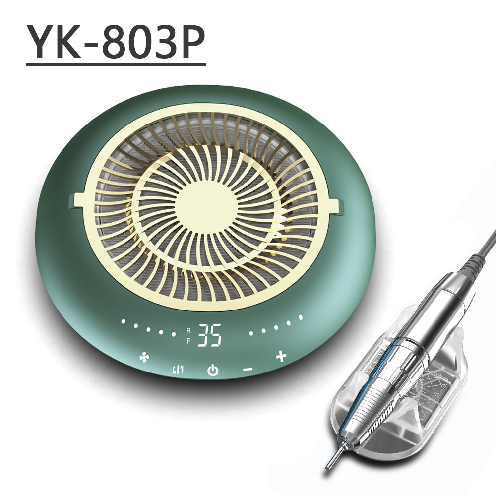 45W 2 In 1 Nail Dust Collector-803P - YokefellowBeauty