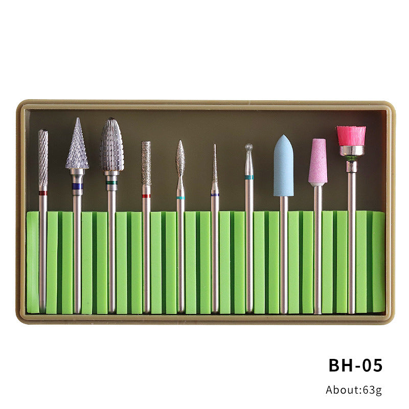 Nail Drill Bits Set-BH01-08 - YokefellowBeauty