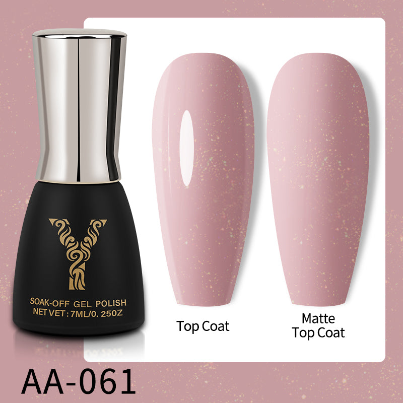 7ml 128 colors solid color nail gel polish (AA001-AA064) - YokefellowBeauty