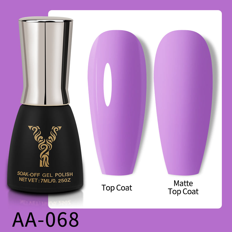 7ml 128 colors solid color nail gel polish (AA065-AA128) - YokefellowBeauty