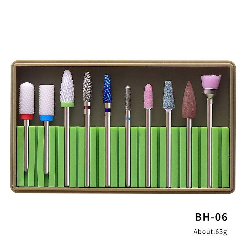 Nail Drill Bits Set-BH01-08 - YokefellowBeauty