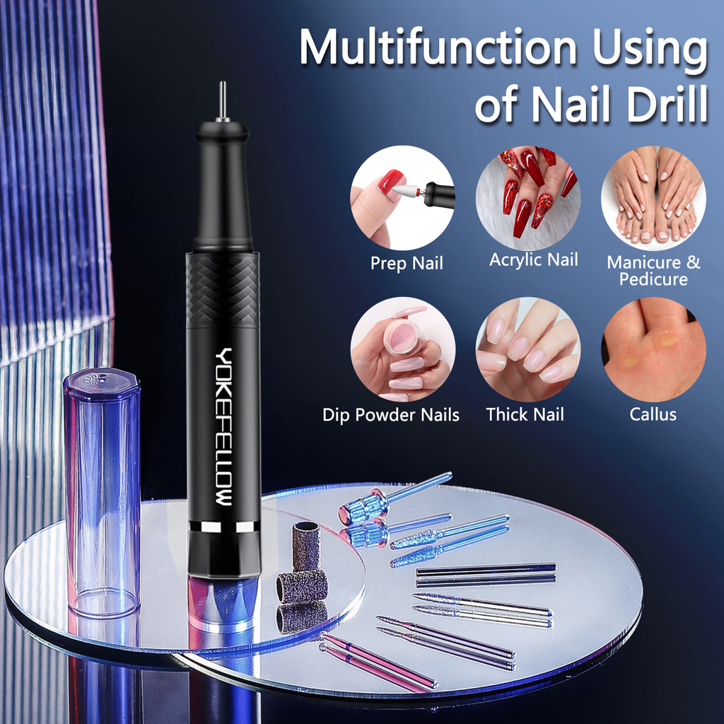 40000RPM Brushless Nail Drill-YK-801 - YokefellowBeauty