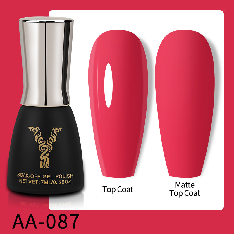 7ml 128 colors solid color nail gel polish (AA065-AA128) - YokefellowBeauty