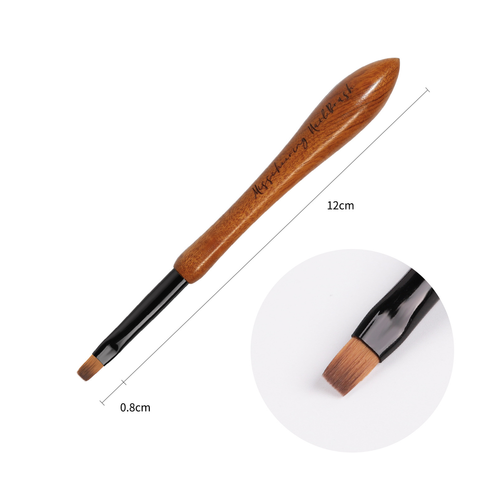 Wood Handle Nail Brush-B-019 - YokefellowBeauty