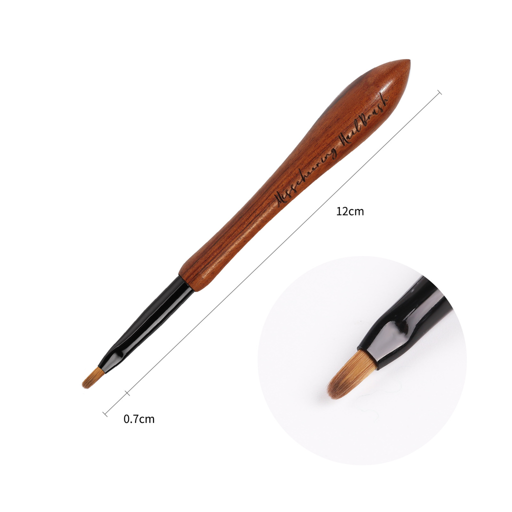 Wood Handle Nail Brush-B-019 - YokefellowBeauty